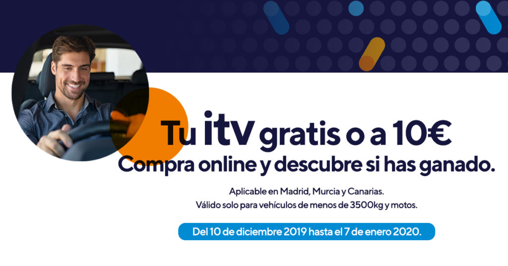 ¡Consigue tu ITV gratis o a 10 € con Red Itevelesa!